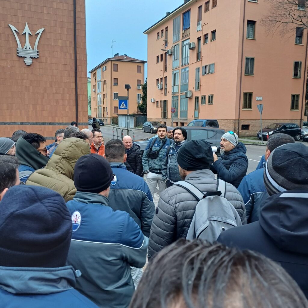 MASERATI MODENA ANCORA CASSA INTEGRAZIONE PER I LAVORATORI DELLO