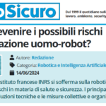 PuntoSicuro - Come prevenire i possibili rischi dell’interazione uomo-robot?